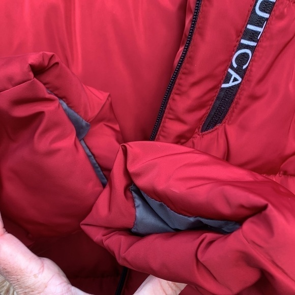 NAUTICA Red Puffer Jacket - Picture 13 of 16